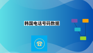 韩国电话号码数据